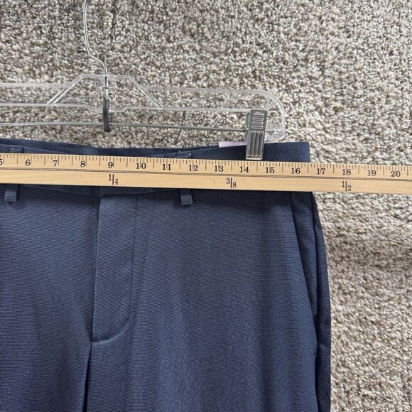 Perry Ellis Portfolio Travel Luxe Pants Mens 32x32 Bearing Sea Blue Slim Fit New - Picture 2 of 13
